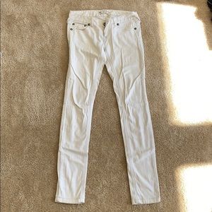 Free People White Denim